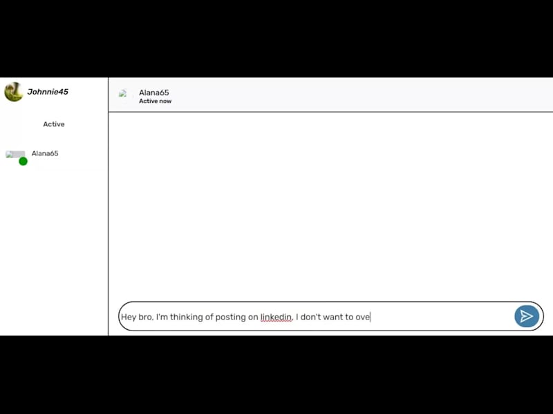 Cover image for Chat freely with strangers no