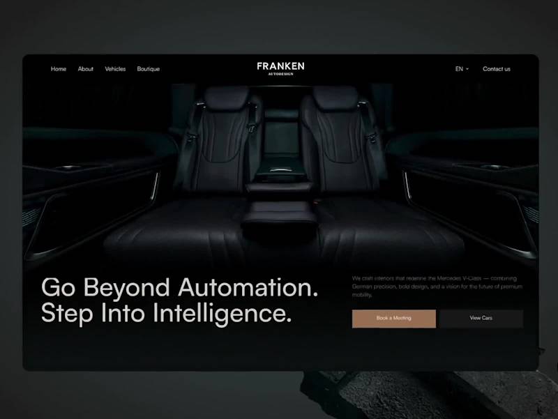 Cover image for Website design for Franken Autodesign 