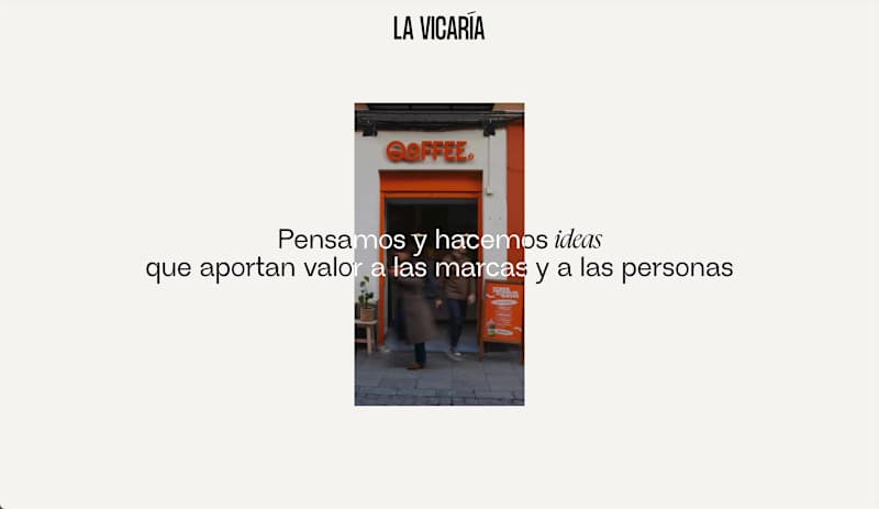 Cover image for La Vicaría Website