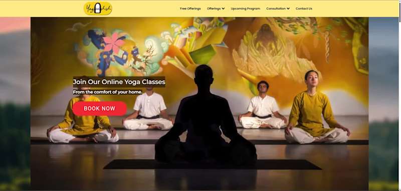 Cover image for Yoga With Ashish — Brand & Website Launch