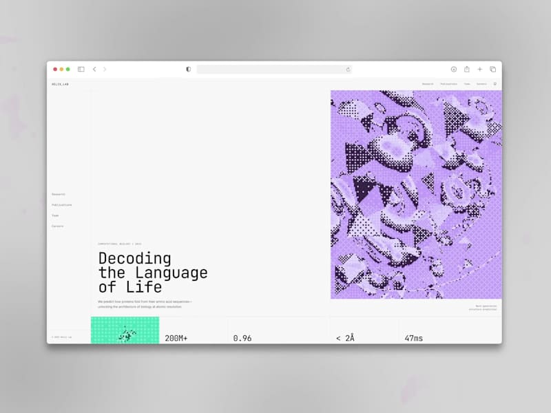 Cover image for Helix.ai - LLM Research Landing Page