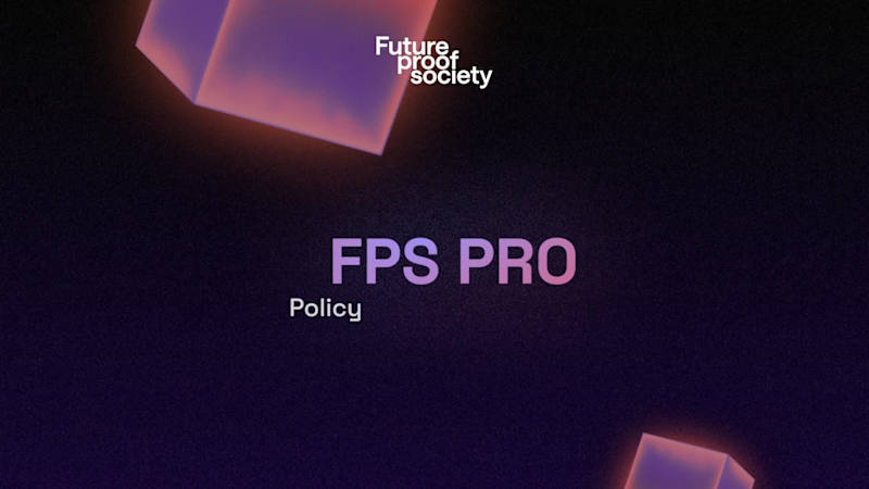 Cover image for Policy intelligence Platform for Future Proof society. Vapor...