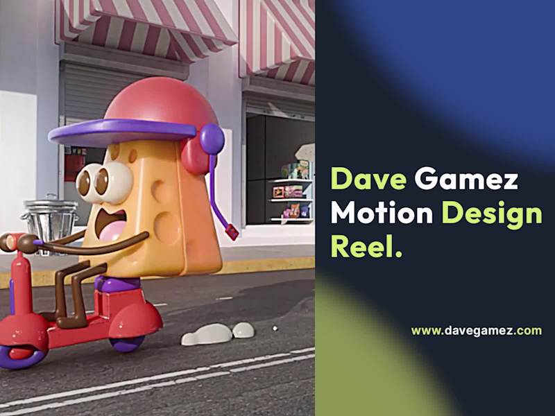 Cover image for Dave Gamez - Motion Design Reel