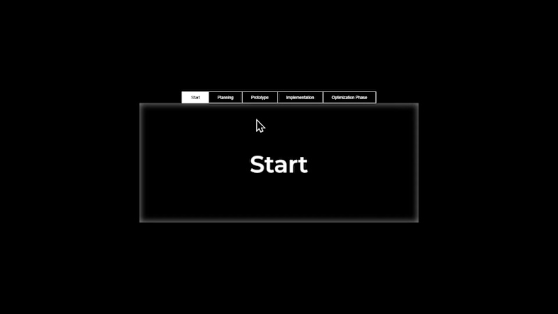 Cover image for A fully responsive tab animation. You can add as many links ...