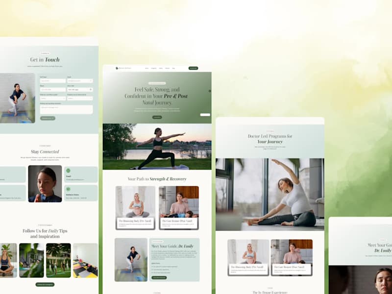 Cover image for Prenatal & Postpartum Health: Complete Kajabi Business