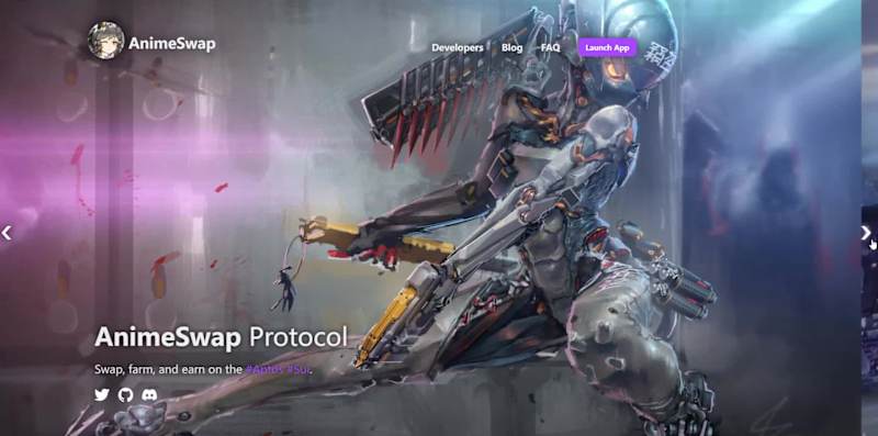 Cover image for AnimeSwap - Decentralized Crypto Trading Protocol