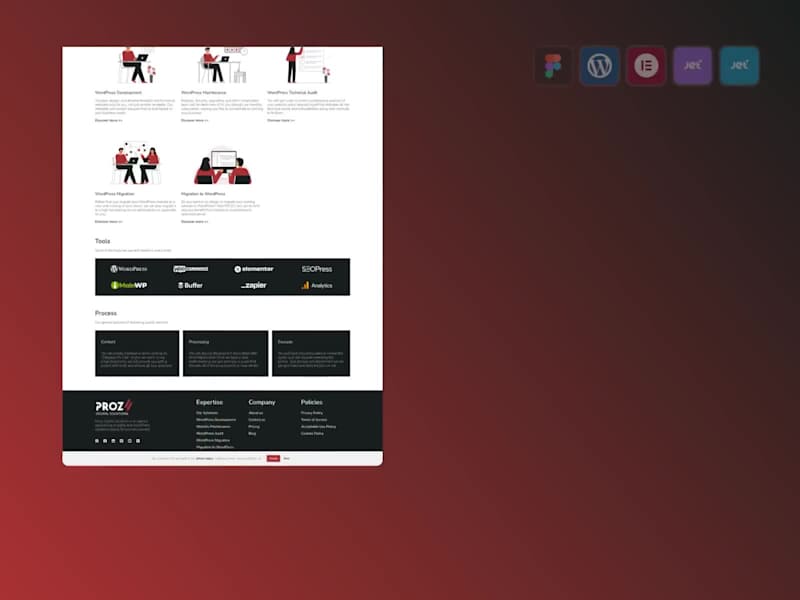 Cover image for Prozy Digital Website Design & Development