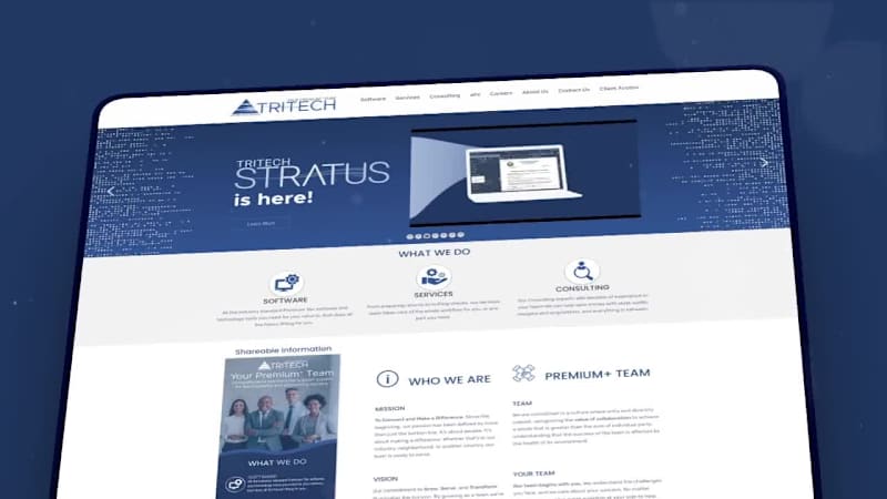 Cover image for Software and Services Company Website