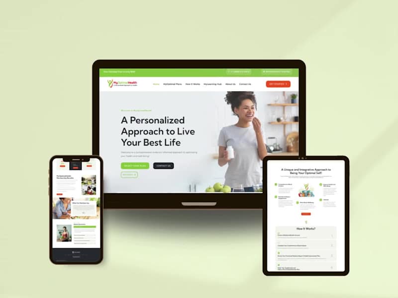 Cover image for Personalized Wellness, Elevated Online