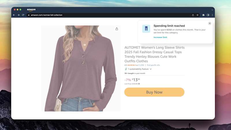Cover image for Imagine if AI browsers did this. Help you manage your spendi...