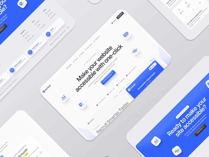 Cover image for Accessr Website and Plugin Design