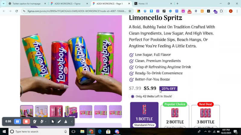 Cover image for Designing Lover Boy, a romantic, high-converting landing pag...