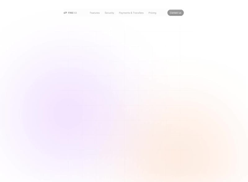 Cover image for Finexa Landing Page Design