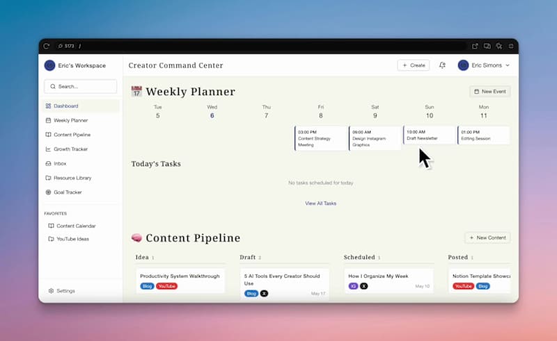 Cover image for Creator Management Hub 
