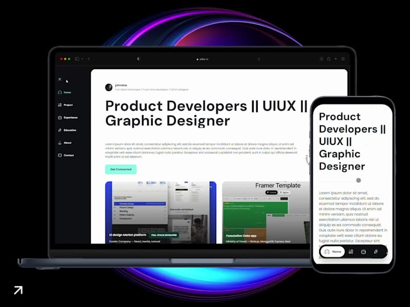 Cover image for Personal Portfolio Website Development