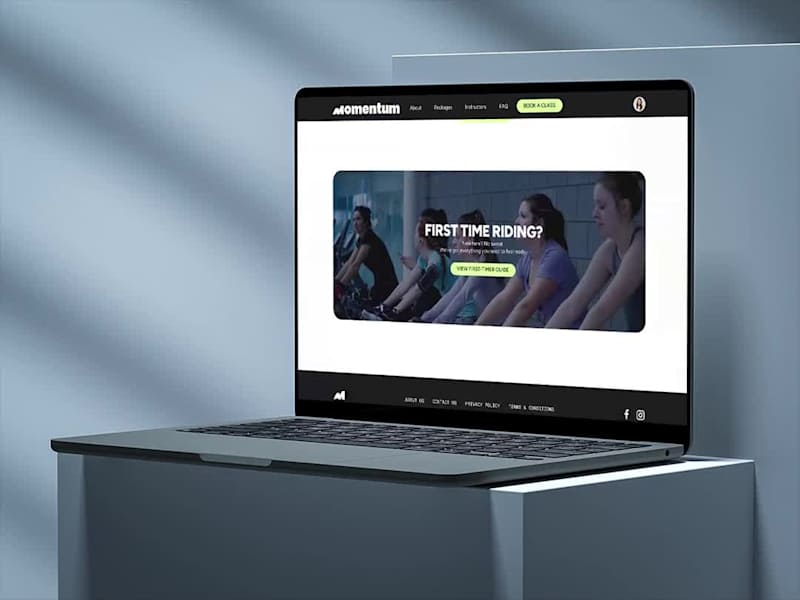 Cover image for Momentum Brand Identity & Website