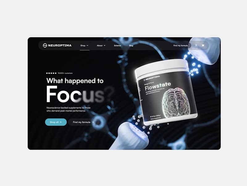 Cover image for Hero, animated.