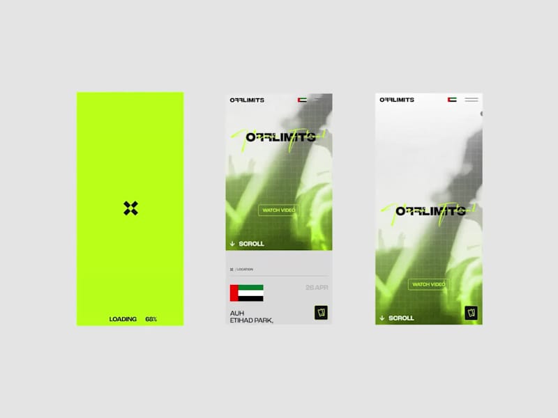 Cover image for OFFLIMITS Festival - Brand, Development and API