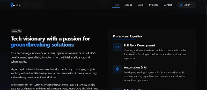 Cover image for Personal web portfolio