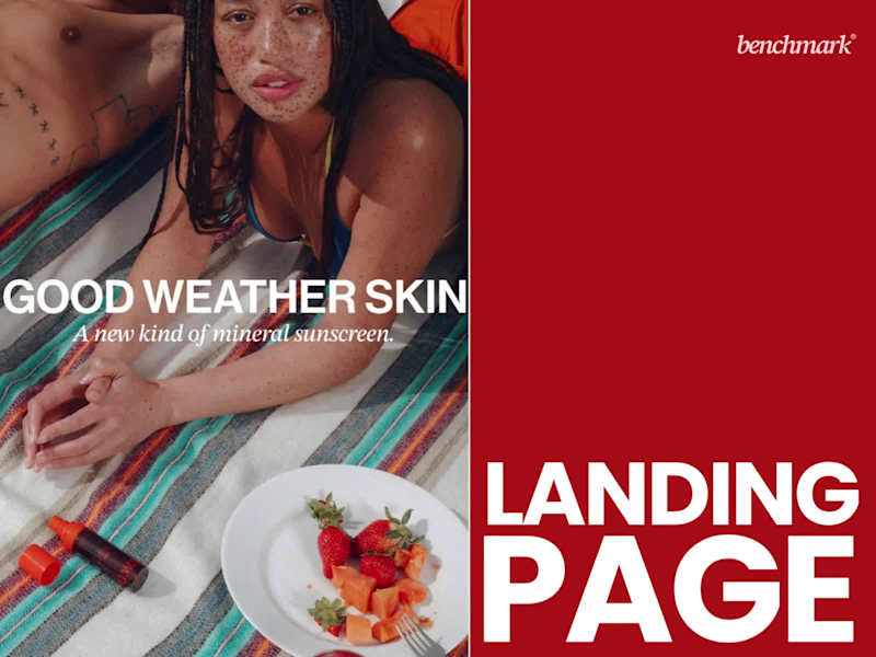Cover image for Conversion-Focused Landing Page for Good Weather Skin