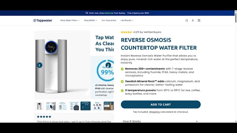 Cover image for I develop this Reverse Osmosis