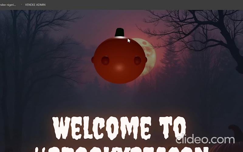 Cover image for Brought some Halloween energy to my design board 🎃 A dark, ...