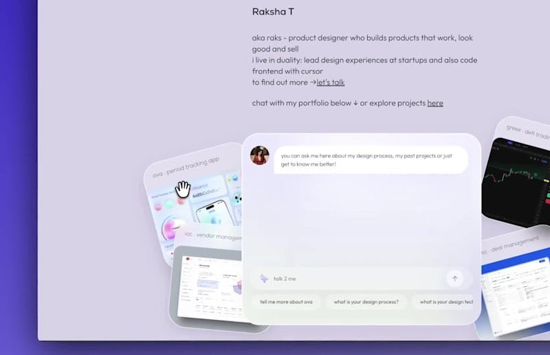Cover image for Added a momentum on drag / throw gesture to the cards with @...