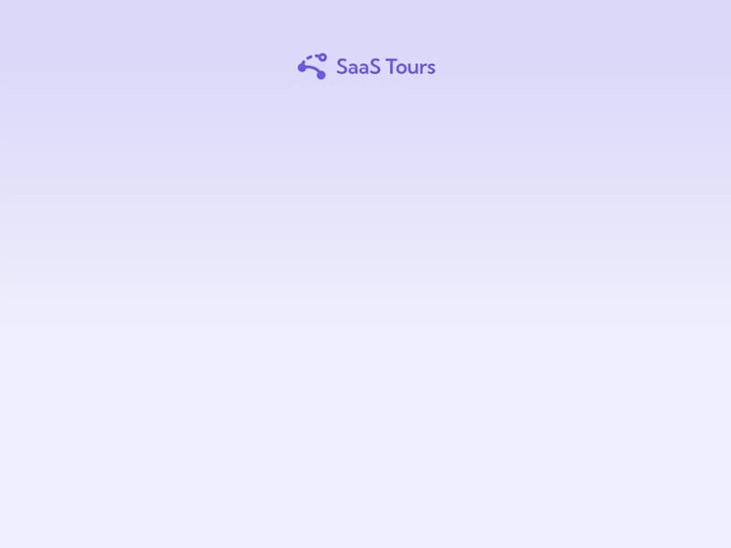 Cover image for SaaS Tours — Marketing Website