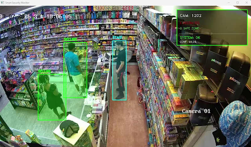 Cover image for AI Shoplifting Detection System: Intelligent