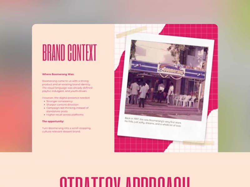 Cover image for Case Study- Boomerang