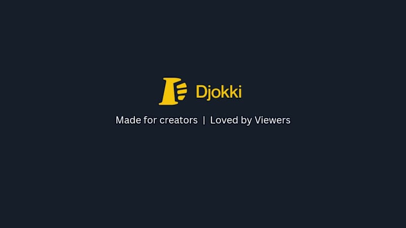 Cover image for Djokki Creator Monetization Platform Design
