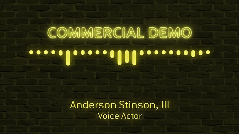 Cover image for My Voiceover Commercial and Character