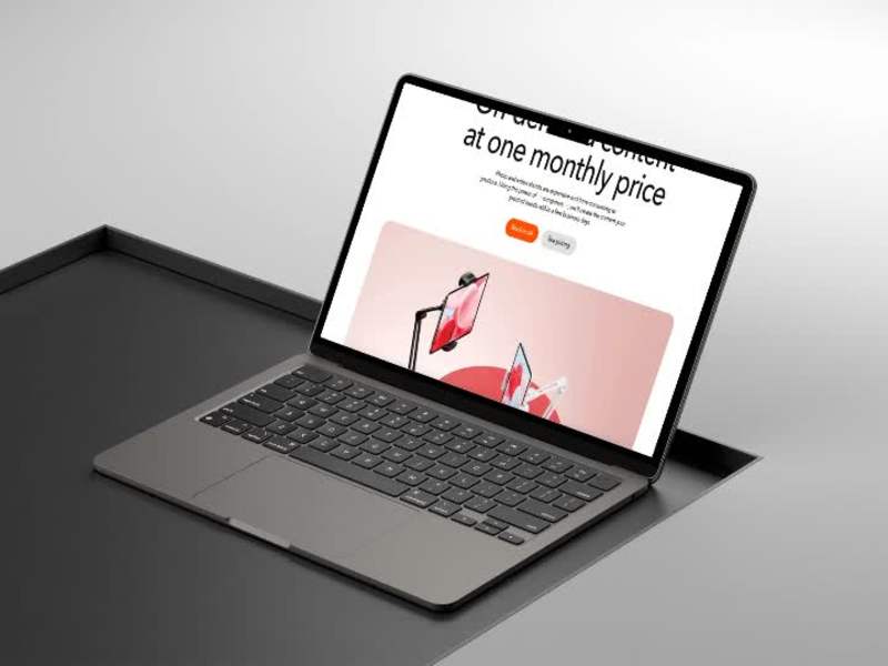 Cover image for Subscription Service Landing Page Development