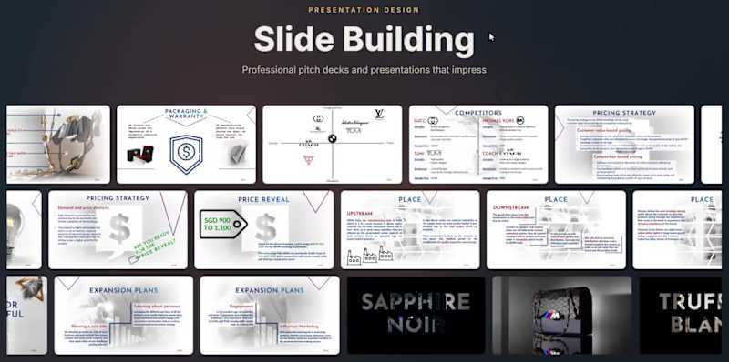 Cover image for BMW Handbags | Presentation designer, slide building