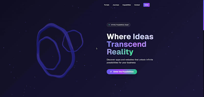 Cover image for Custom 3.js Animation Template for Interactive Websites