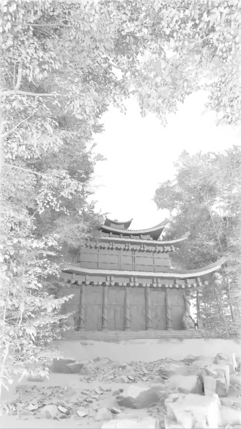 Cover image for Deep within the forest, where sunlight barely touches the gr...