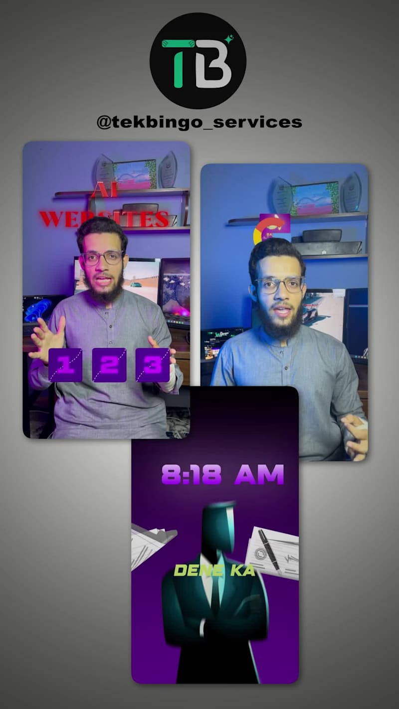 Cover image for A clean showcase of my edited video work — motion graphics, ...