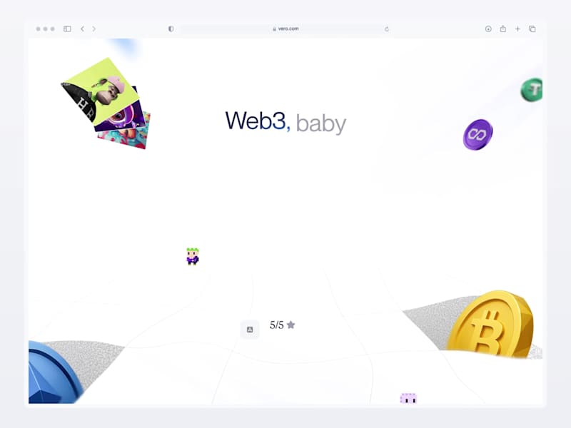 Cover image for Helo! A landing page concept for a Web3 platform focused on ...