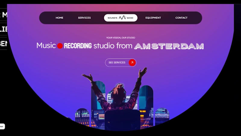 Cover image for Website development for Sound's Good