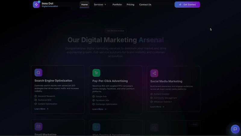 Cover image for 🚀 Inno Dot (https://www.innodot.tech)Website Development I ...