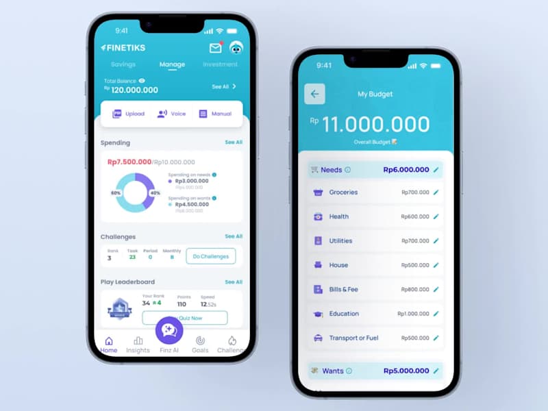 Cover image for Finetiks AI-Powered Money Management