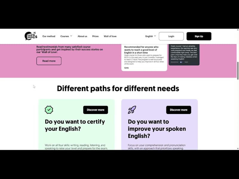 Cover image for EasyPeasy Fluent - English Learning