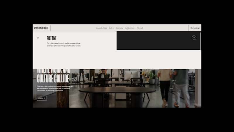 Cover image for **Hello Contra community! 👋 DeskSpace — Modern Work Website...