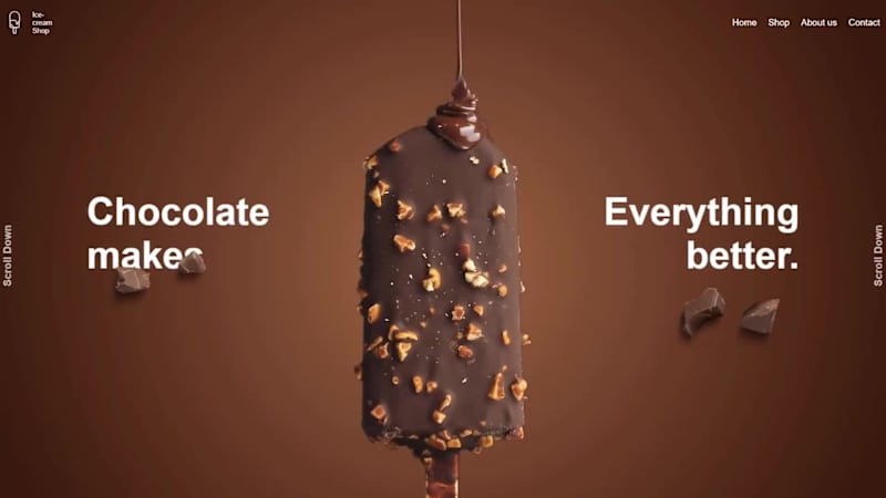 Cover image for Ice-cream Website