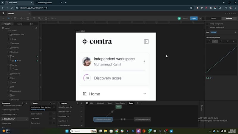 Cover image for I wanted to try this idea and so I made this little rive ani...