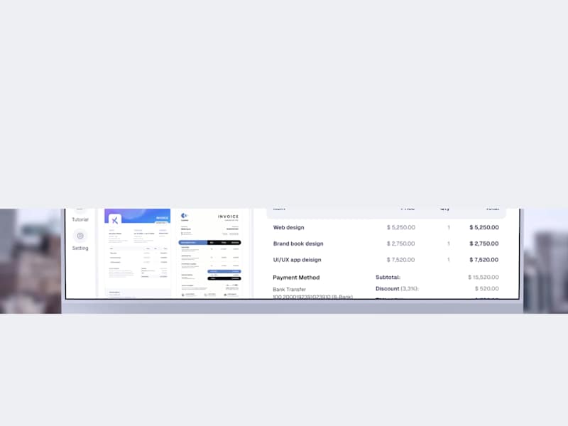 Cover image for Tutorial Animation for Invoice Generator