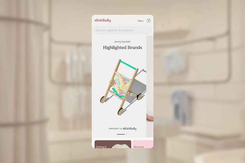 Cover image for Wishbaby - Visual Identity, Website & UX/UI