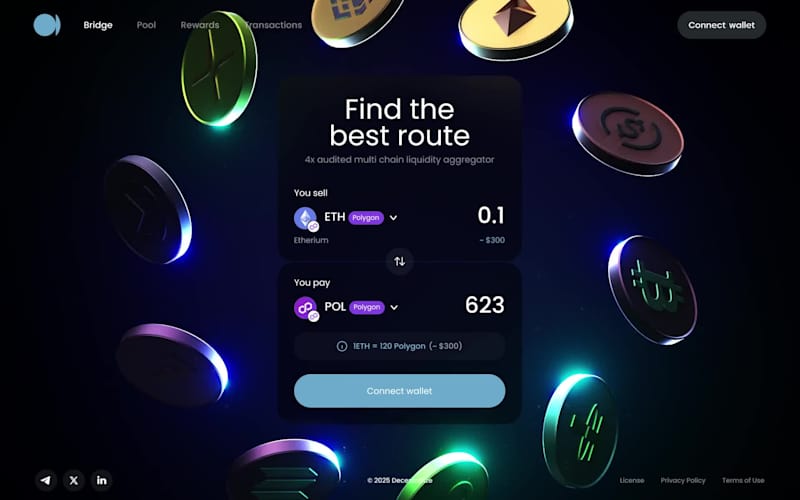 Cover image for Crypto Exchange Landing page hero