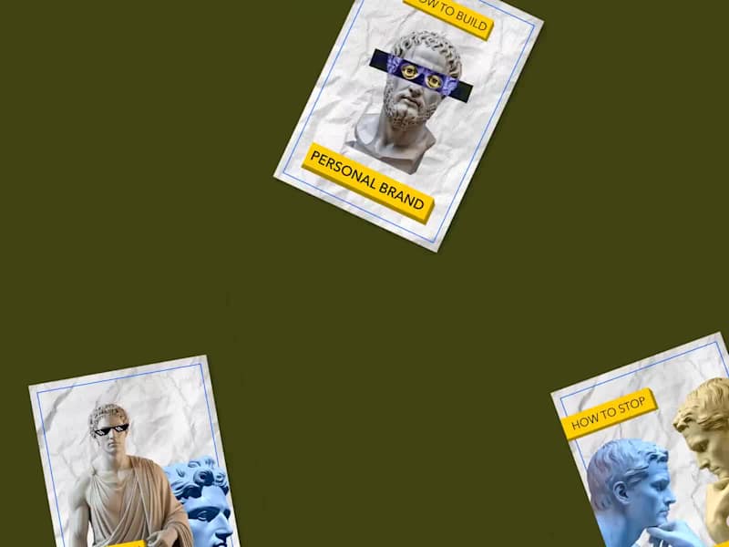 Cover image for This collection of social media thumbnails was created using...