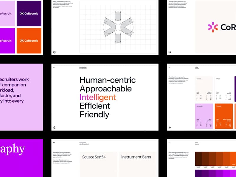 Cover image for CoRecruit — Brand Identity